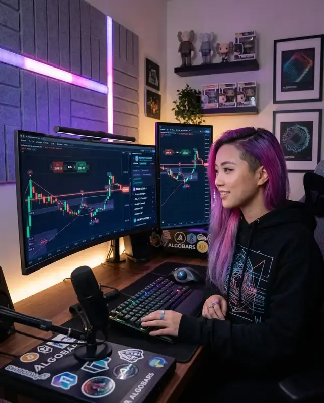 AlgoSocial trading platform